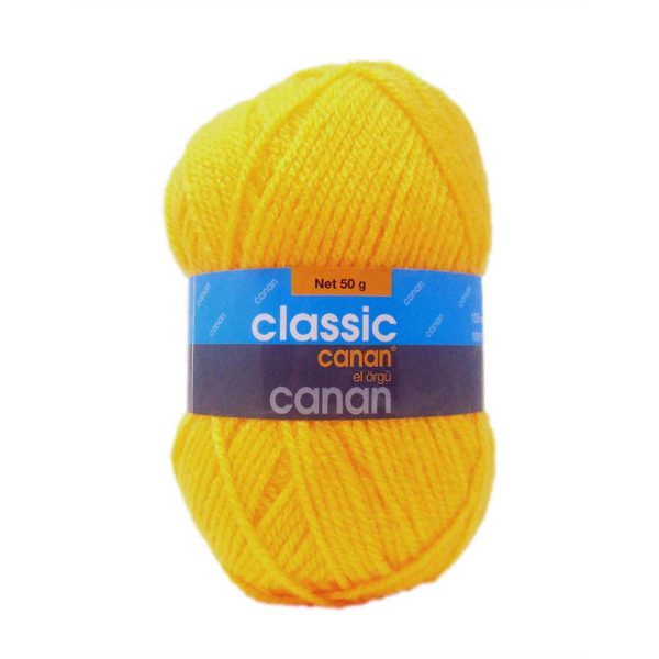 Νήμα Canan Classic Κίτρινο